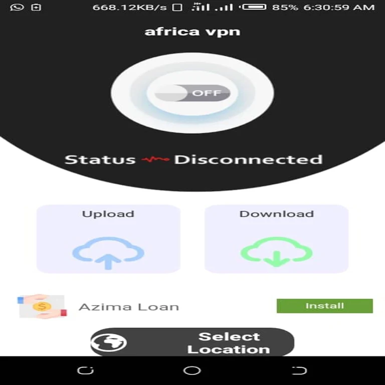 AFRICA VPN  Screenshot 4