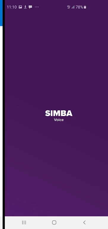 SIMBA Voice  Screenshot 1