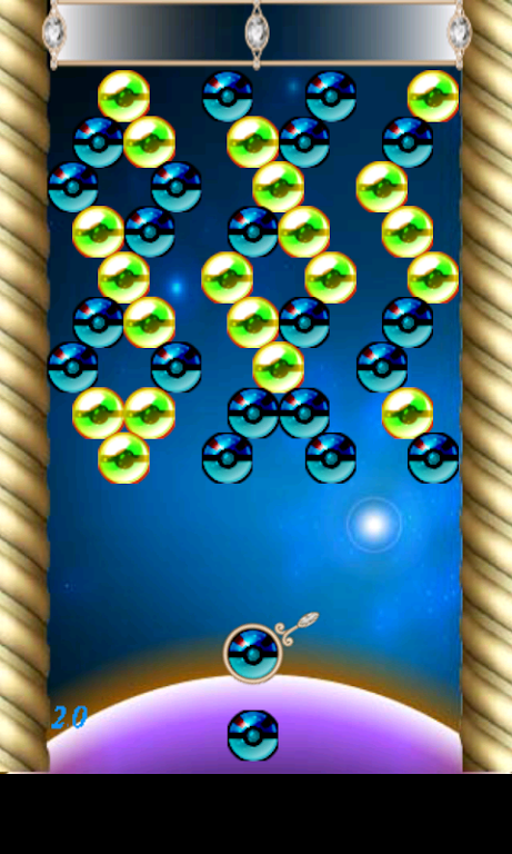 New Poki-mon Bubble Shooter  Screenshot 1