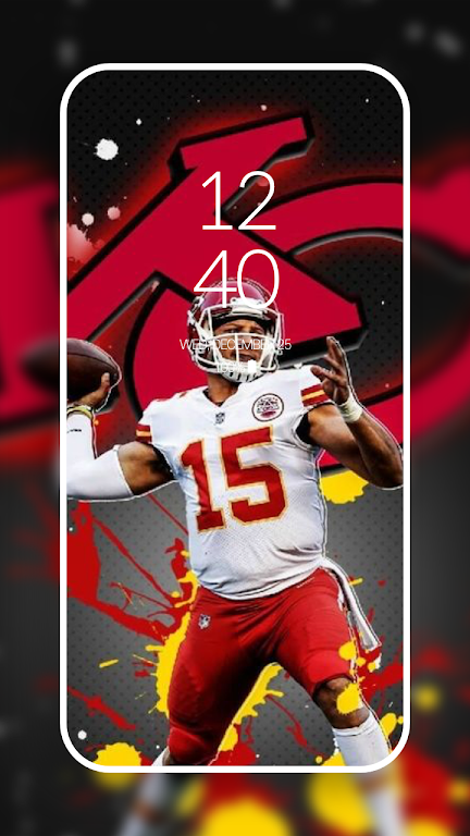 Patrick Mahomes HD Wallpaper  Screenshot 1