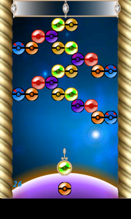 New Poki-mon Bubble Shooter  Screenshot 3