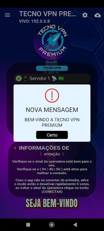 TECNO VPN PREMIUM  Screenshot 2