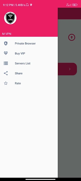 M VPN  Screenshot 1