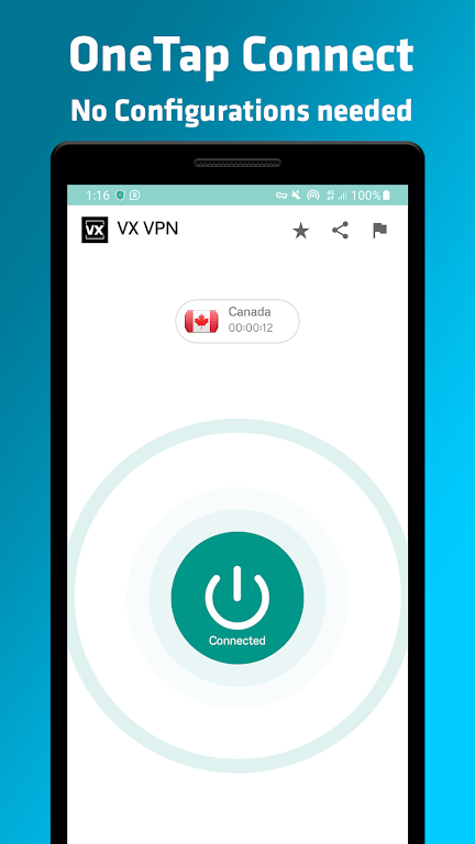 VX VPN TUNNEL  Screenshot 1