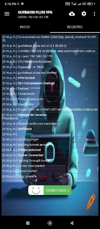 gustaboss pluss vpn  Screenshot 2