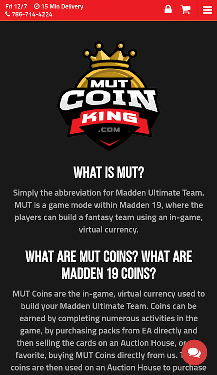 Mut Coin King - Madden Ultimate Team  Screenshot 3