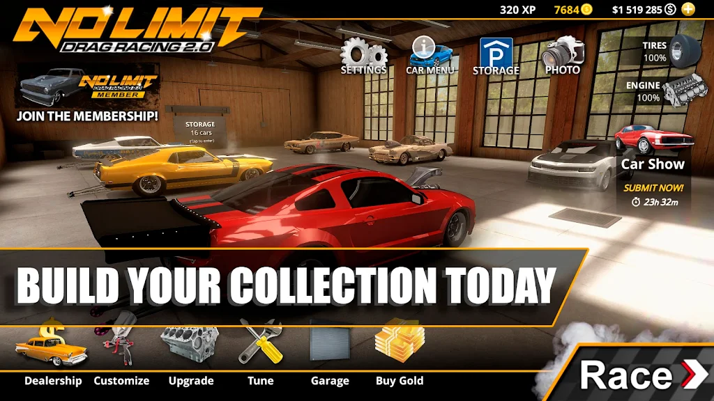 No Limit Drag Racing 2  Screenshot 1