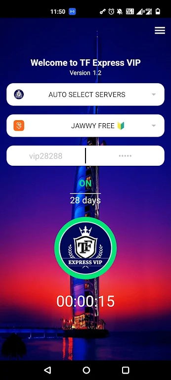 TF Express VIP VPN  Screenshot 1