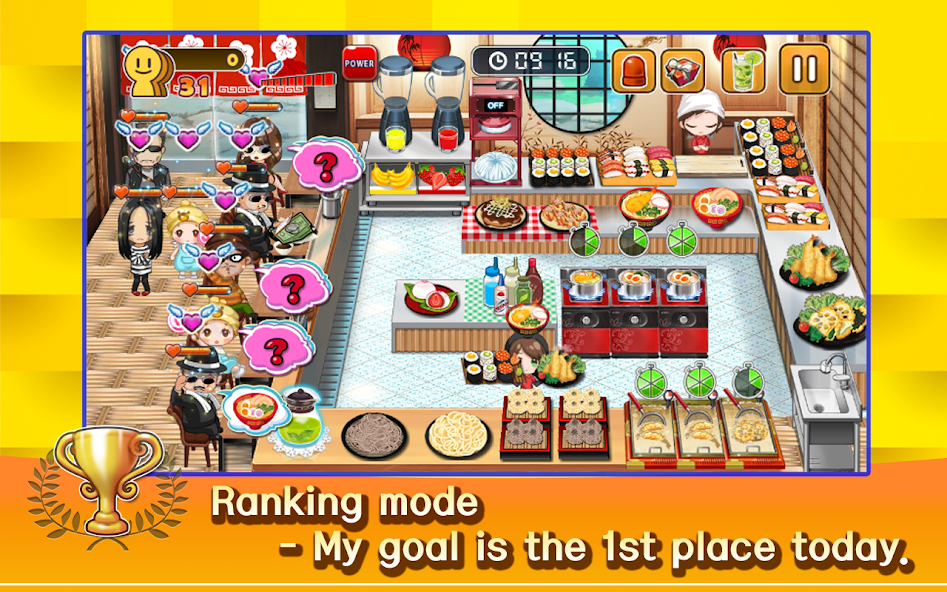 Cooking Sushi King Mod  Screenshot 4