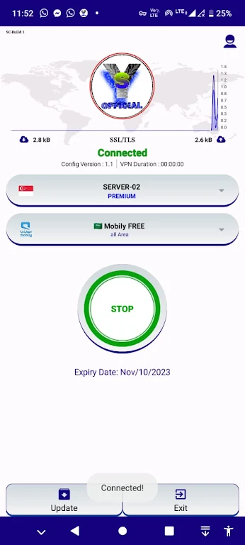 YSF Power VPN  Screenshot 3