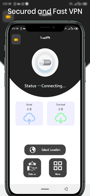 TrueVPN: Secure and Fast  VPN  Screenshot 2