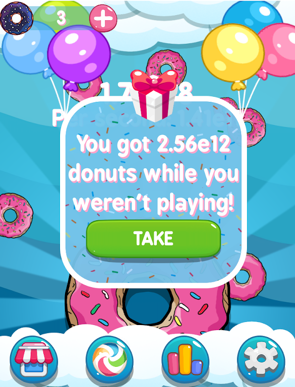 Donut Clicker  Screenshot 1