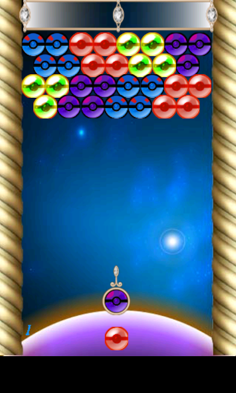 New Poki-mon Bubble Shooter  Screenshot 2