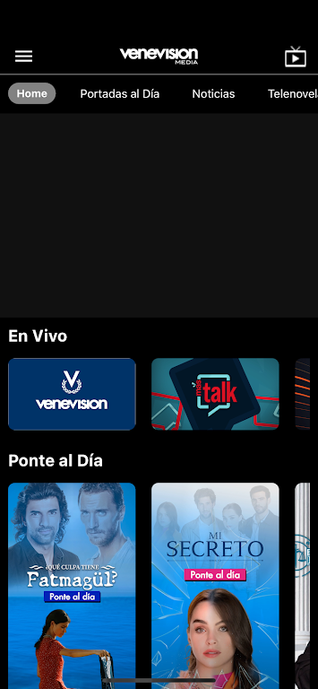 VenevisionPlay  Screenshot 1