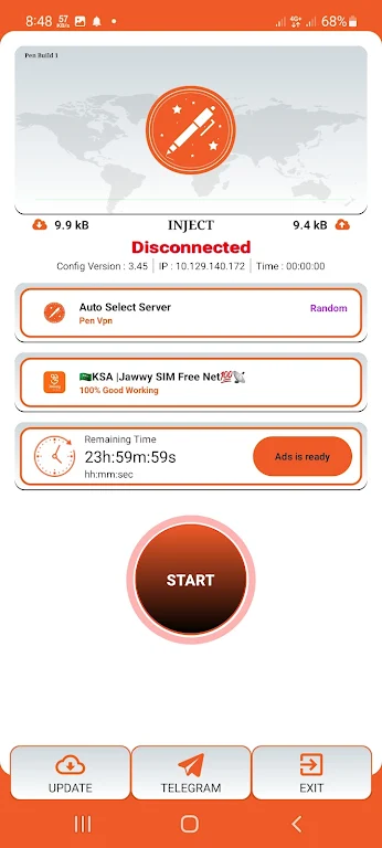 Pen Vpn  Screenshot 1