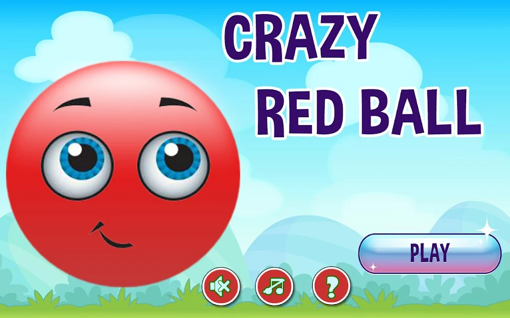 Crazy Red Ball 4  Screenshot 1