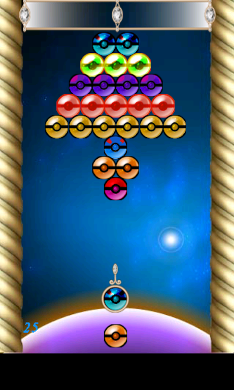 New Poki-mon Bubble Shooter  Screenshot 4