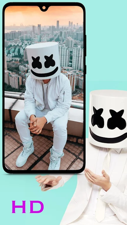 Marshmello Wallpaper  Screenshot 3