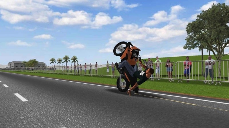 Moto Wheelie 3D  Screenshot 1