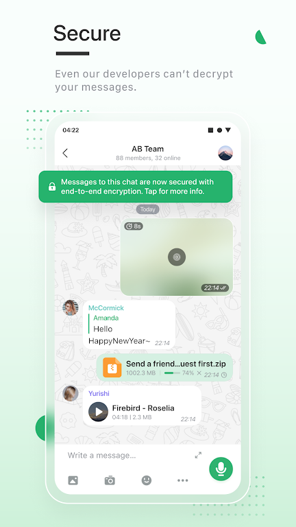 Enigma Messenger  Screenshot 2