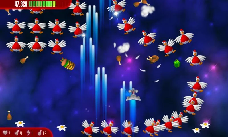 Chicken Invaders 3 Xmas Mod  Screenshot 1