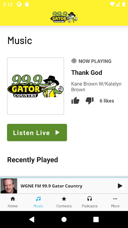 99.9 Gator Country  Screenshot 1