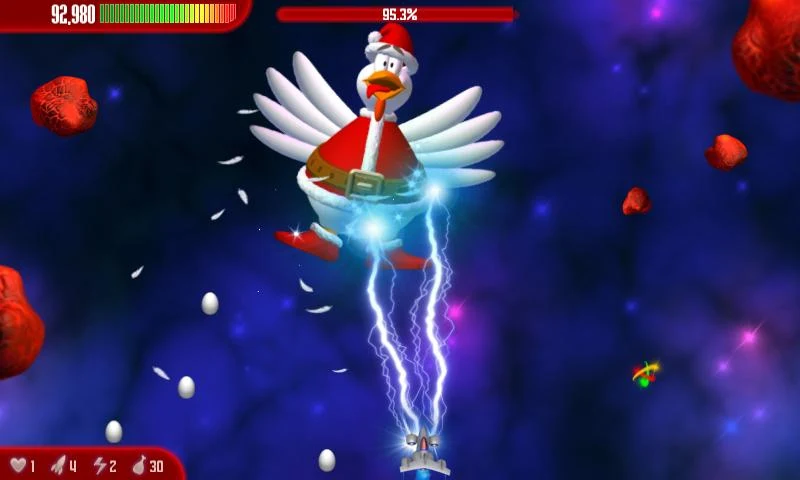 Chicken Invaders 3 Xmas Mod  Screenshot 3