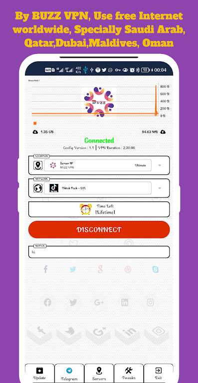 Buzz VPN- Unlimited Internet  Screenshot 2