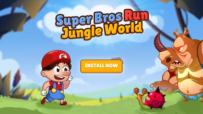 Super Bros Run  Screenshot 1