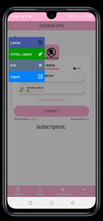 Octavia VPN  Screenshot 3