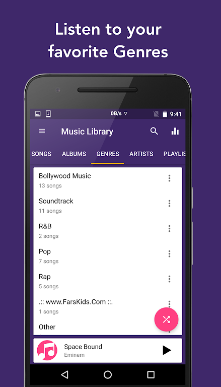 Tune Music Player : MP3 Player  Screenshot 3