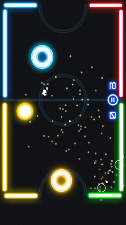 Glow Air Hockey Mod  Screenshot 3