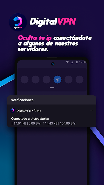 DigitalVPN: Proxy limitado VPN  Screenshot 2