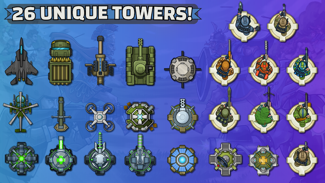 Ancient Allies Tower Defense Mod  Screenshot 1