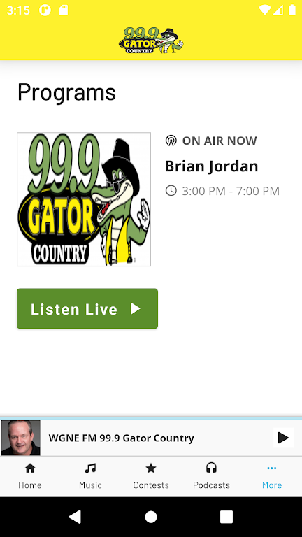 99.9 Gator Country  Screenshot 4