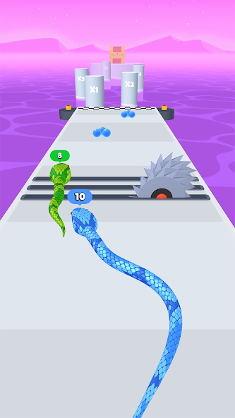 Snake Run Race・3D Running Game Mod  Screenshot 3