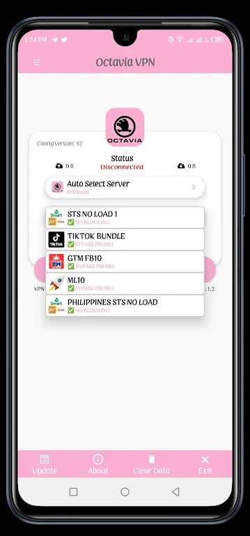 Octavia VPN  Screenshot 1