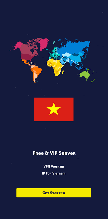 VPN Vietnam - IP for Vietnam  Screenshot 1