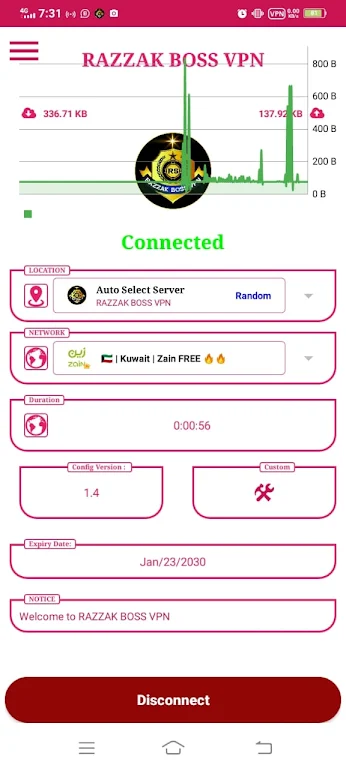 RAZZAK BOSS VPN  Screenshot 3