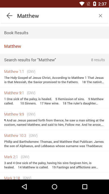 Bible Gateway  Screenshot 2