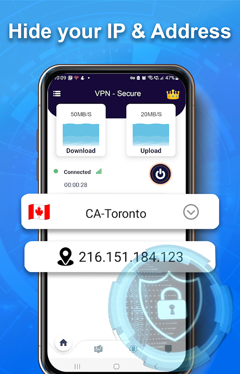 Secure VPN - Unlimited VPN  Screenshot 1