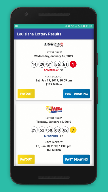 Louisiana Lottery Results  Screenshot 3