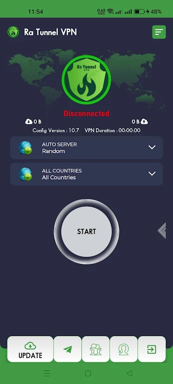 RaTunnel VPN  Screenshot 1