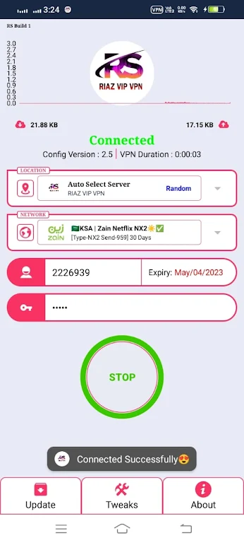 RIAZ VIP VPN - Private, Secure  Screenshot 2