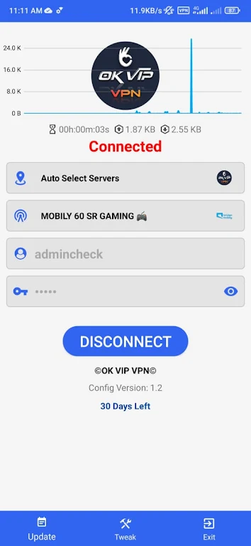 OK VIP VPN  Screenshot 2