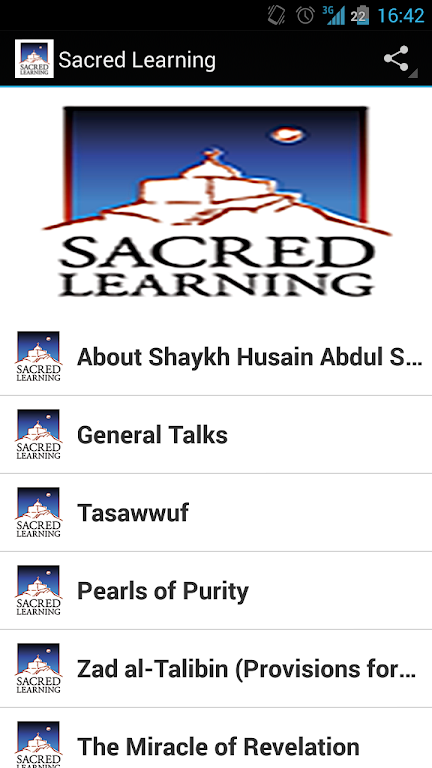 Sacred Learning  Screenshot 1