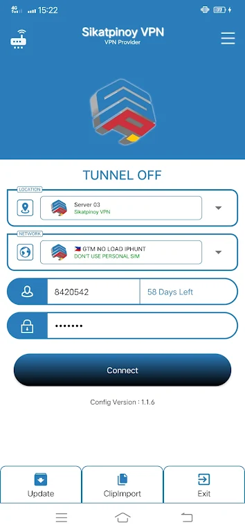 Sikatpinoy VPN V2  Screenshot 1