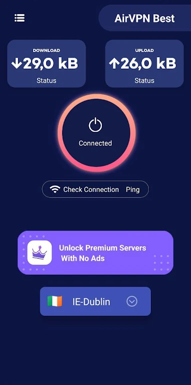 AirVPN Secure Fast VPN  Screenshot 1