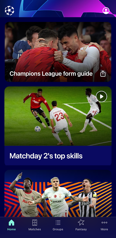 Champions League Official  Screenshot 1