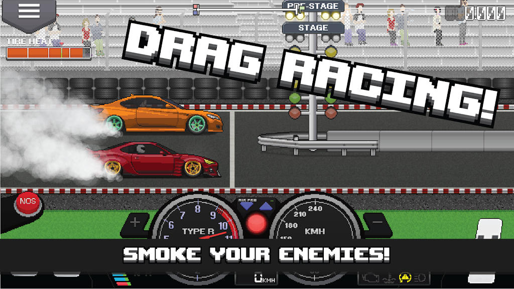 Pixel Car Racer  Screenshot 1